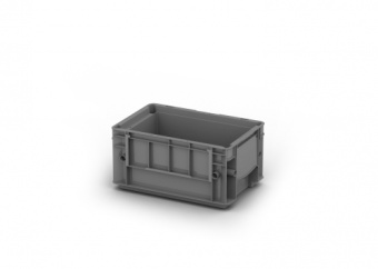 Ящик полимерный многооборотный RL-KLT 3147 (297*198*147,5) цвет серый фото в магазине Sklad102.ru